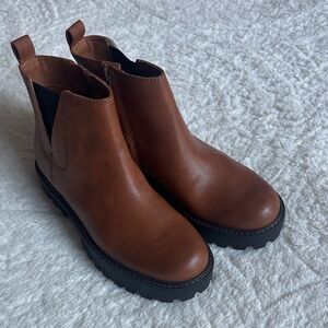 Zodiac Brown Ankle Boots